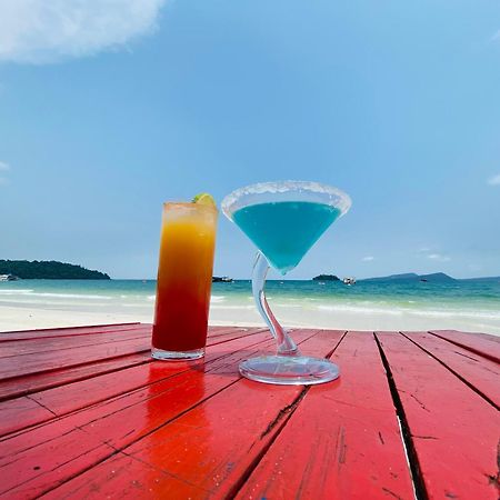 Koh Rong Beach Hostel And Bungalows Kaoh Touch Exteriör bild