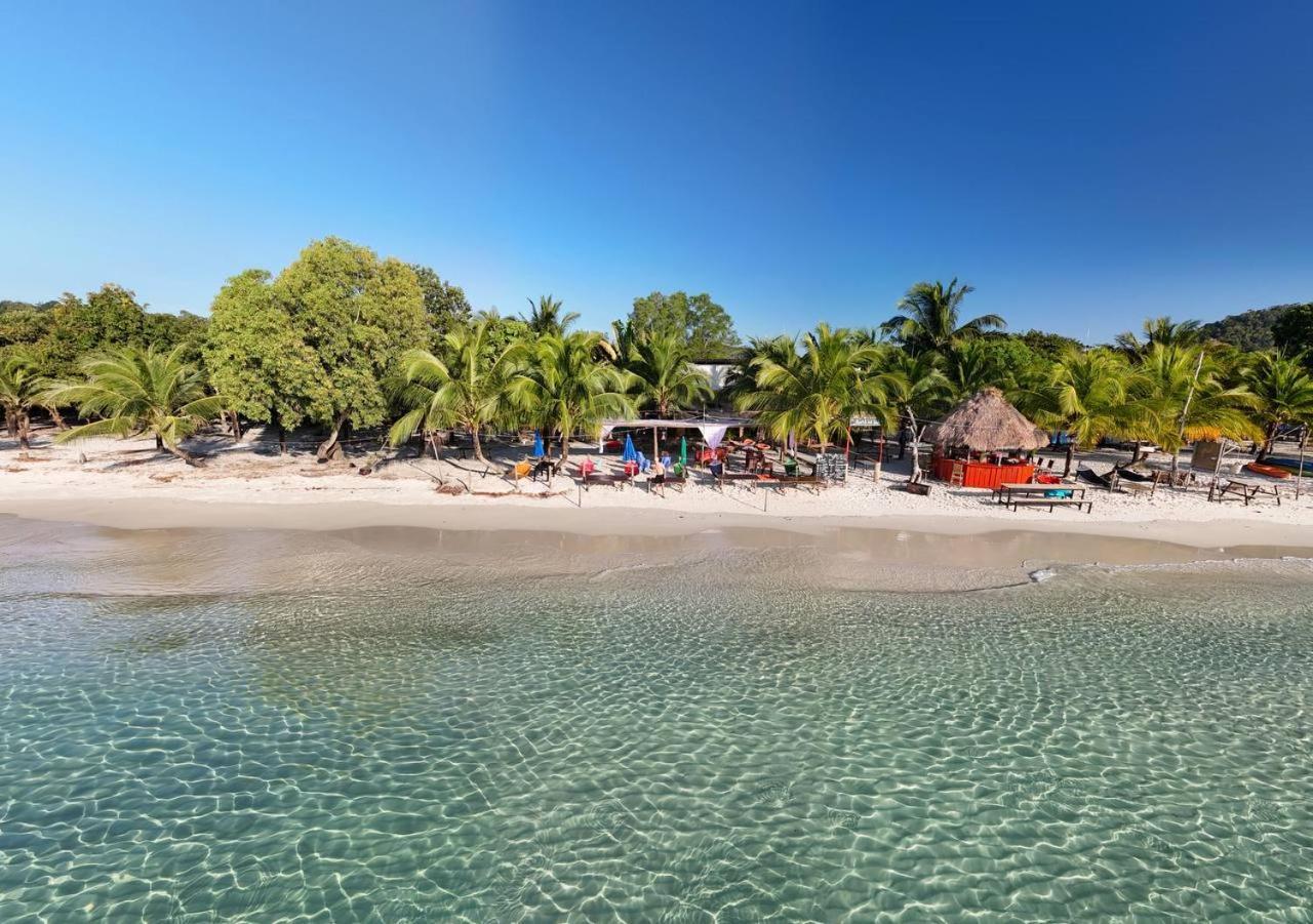 Koh Rong Beach Hostel And Bungalows Kaoh Touch Exteriör bild