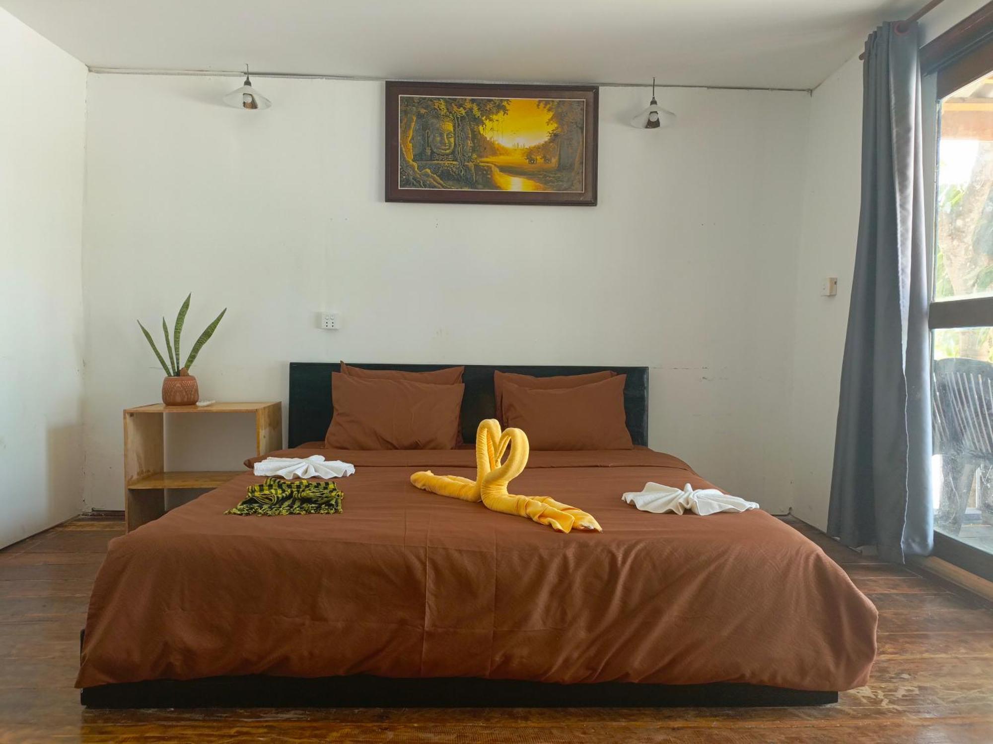 Koh Rong Beach Hostel And Bungalows Kaoh Touch Exteriör bild